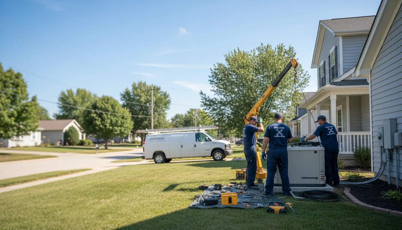 Generator Installation in Thorndale, TX near me